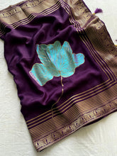 Munga Soft Silk 3D Flower Masterpiece Saree